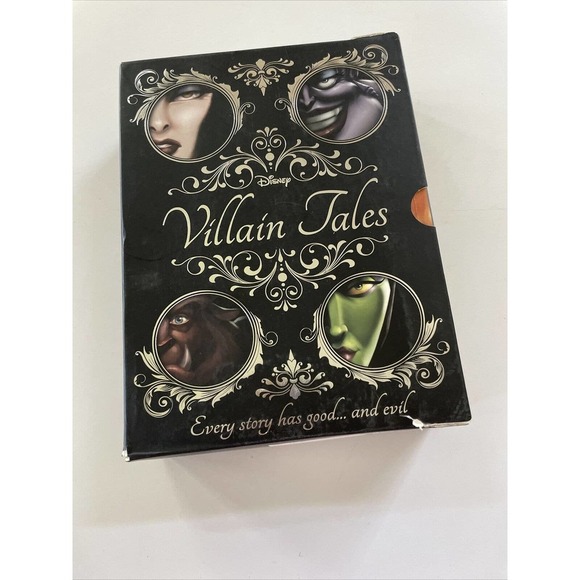Set of 4 Disney Villain Tales by Serena Valentino Paperback Books - Picture 3 of 13